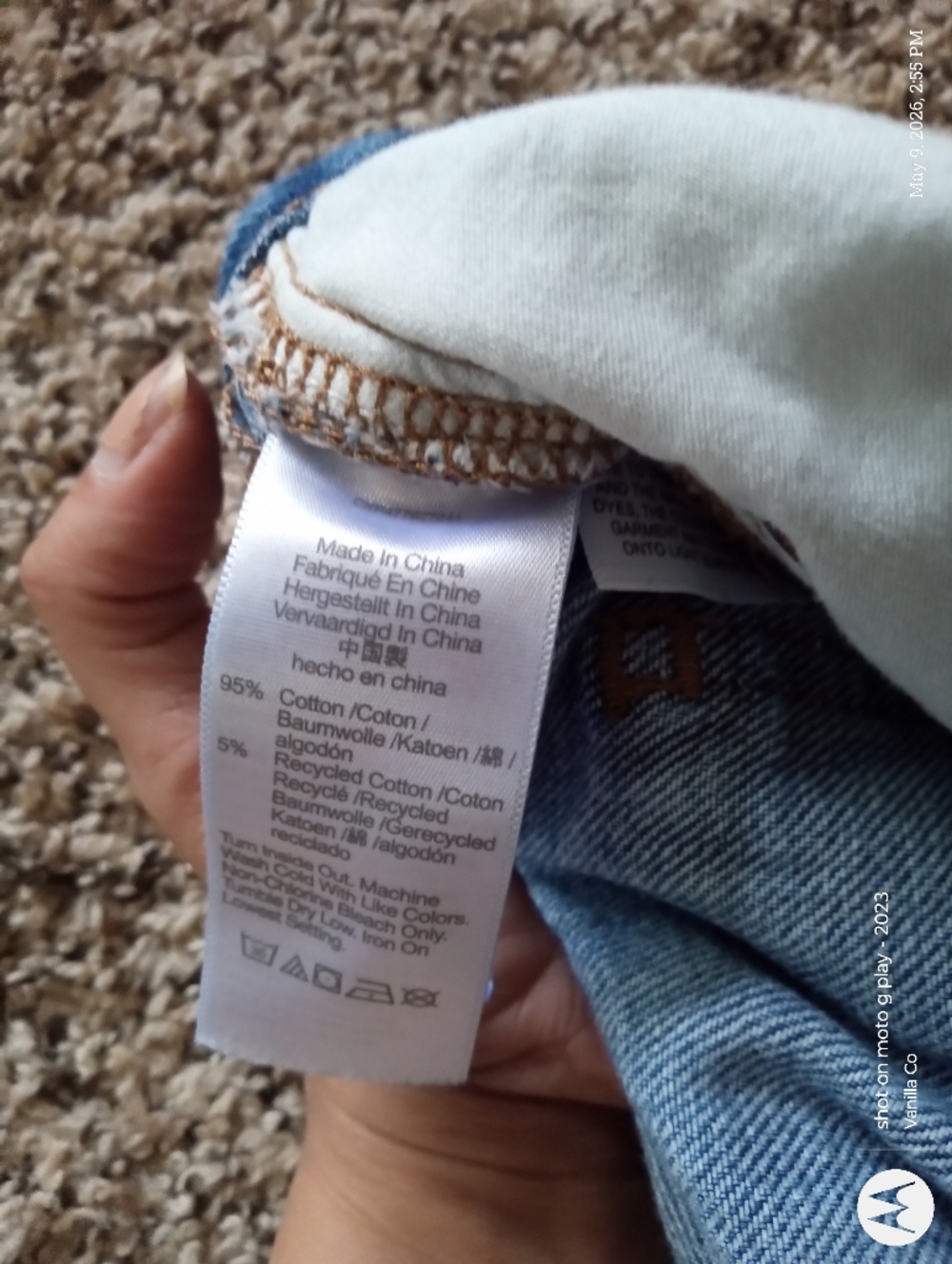 Madewell Women's Curvy Baggy Straight Leg Jean Blue Size 29 - Picture 8 of 8
